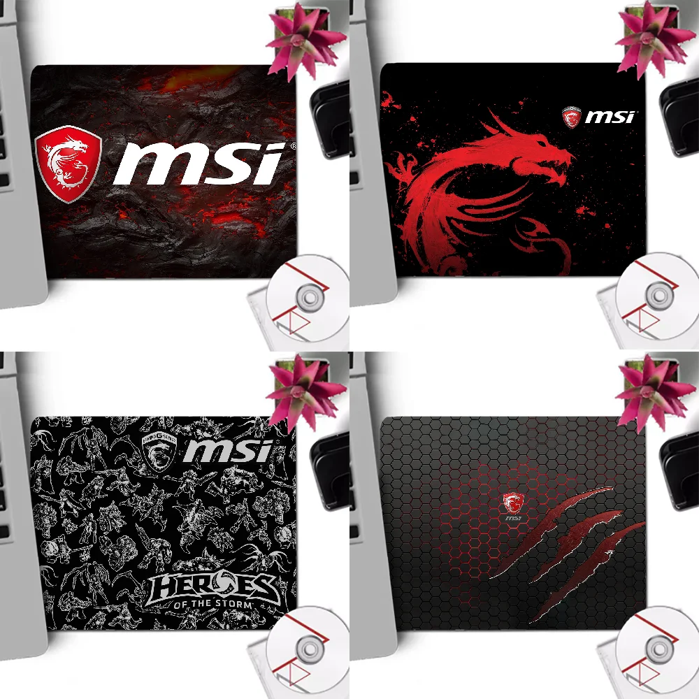 

MSI Gaming Mouse Pad PC Mousepad Game Pad Cartoon Rubber Mouse Pad Office Keyboard Pad