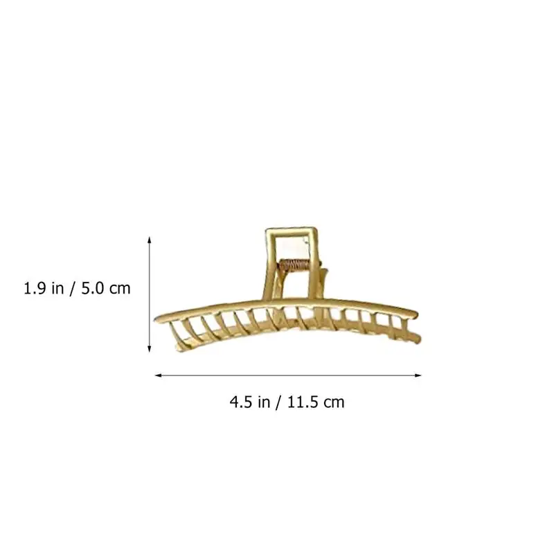

4Pcs Simple Practical Convenient Portable Creative Hair Clips Hair Claw Clamps Hair Claw Clips for Girls