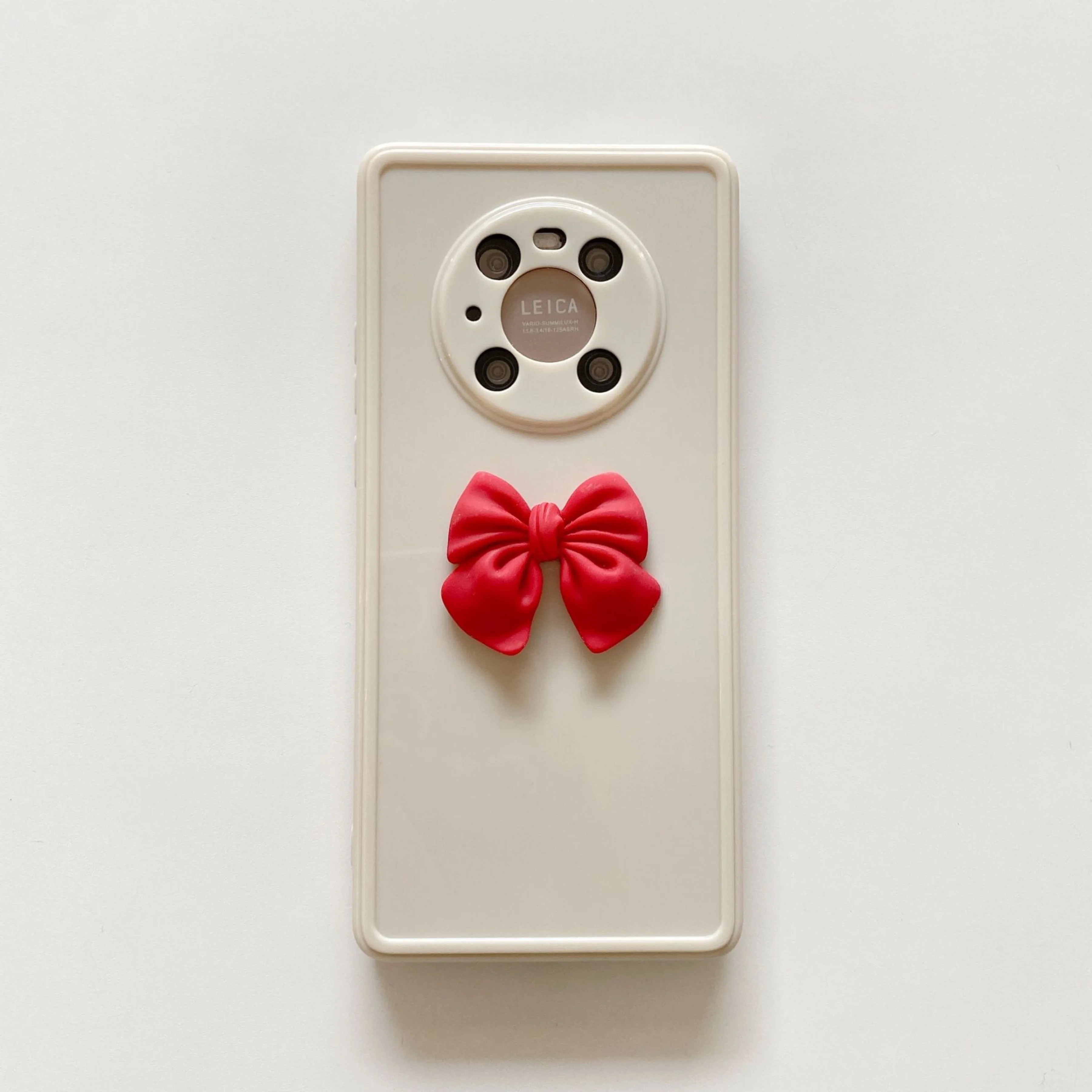

Bowknot Flower Girl With Applicable for Huawei P40 iPhone Case Can Be Rotated
