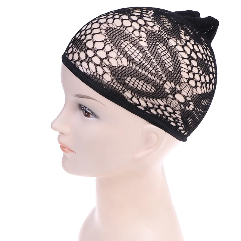 Черная сетка для волос парик изготовления париков с регулируемым ремешком на