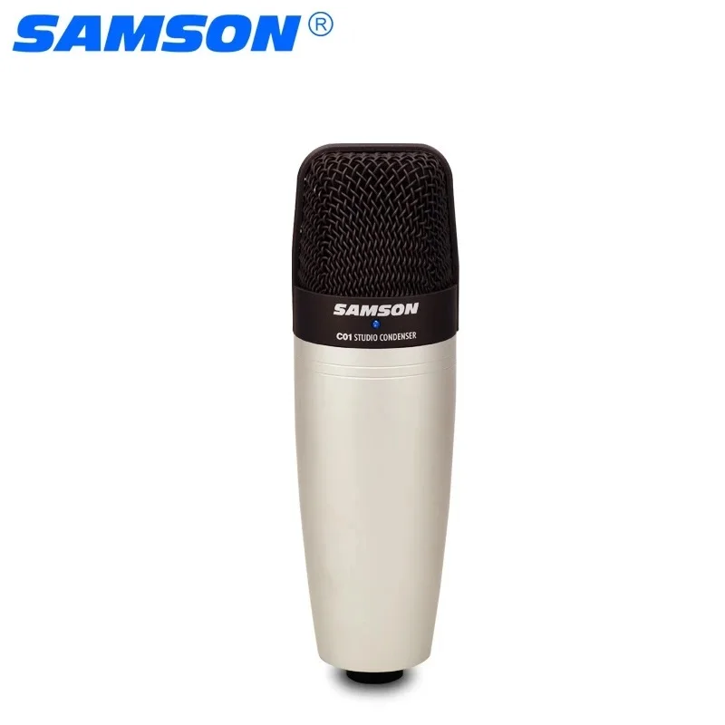 Конденсаторный микрофон SAMSON C01 для записи вокала акустических инструментов а