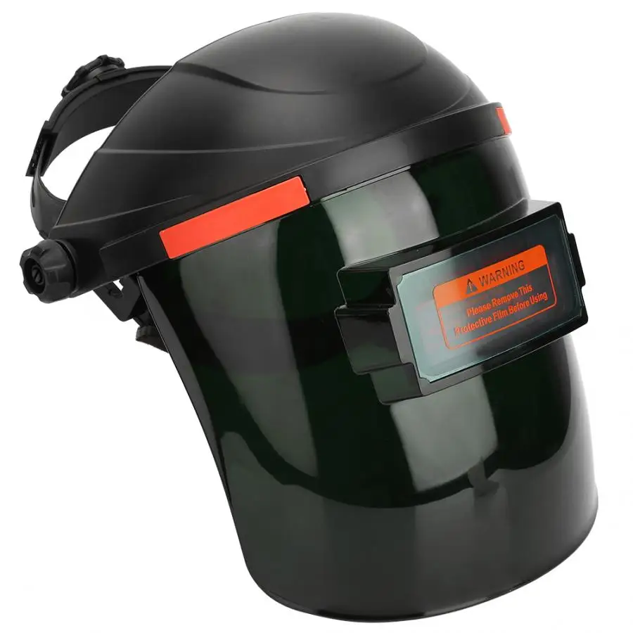 Сварочная маска с автоматическим затемнением на солнечной батарее защитная для