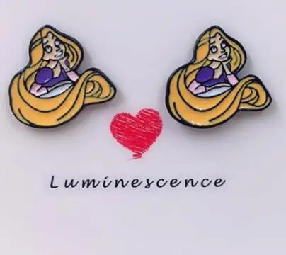 Партия 24 пары принцесса Урсула малефисент Злодеи для девочек модные Мультяшные