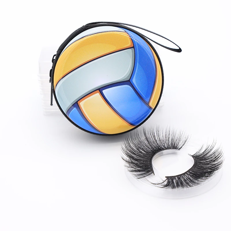 Новый Футбол/дизайн в баскетбольном стиле оптовая продажа накладных ресниц