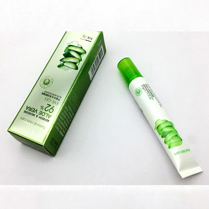 

20g Aloe Vera Moisturizing Eye Cream Remove Dark Circles Eye Bags Anti-Puffiness Improve Dark Circle Eye Care Tool