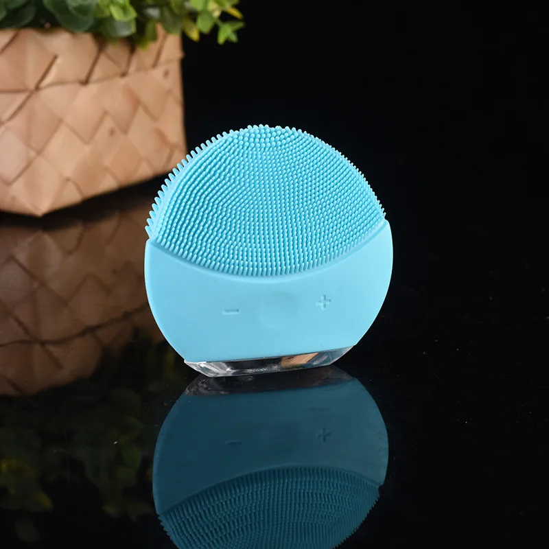 Ультразвуковая вибрационная электрическая щетка для чистки лица мытья кожи