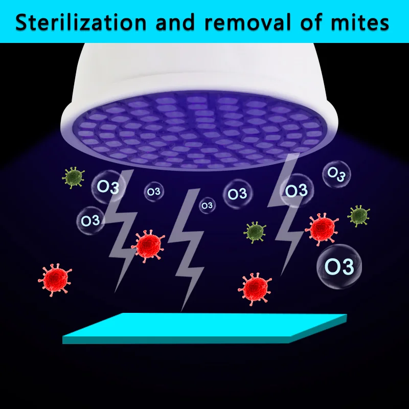 Светильник трафиолетовый свет UVC бактерицидная дезинфекционная Светодиодная