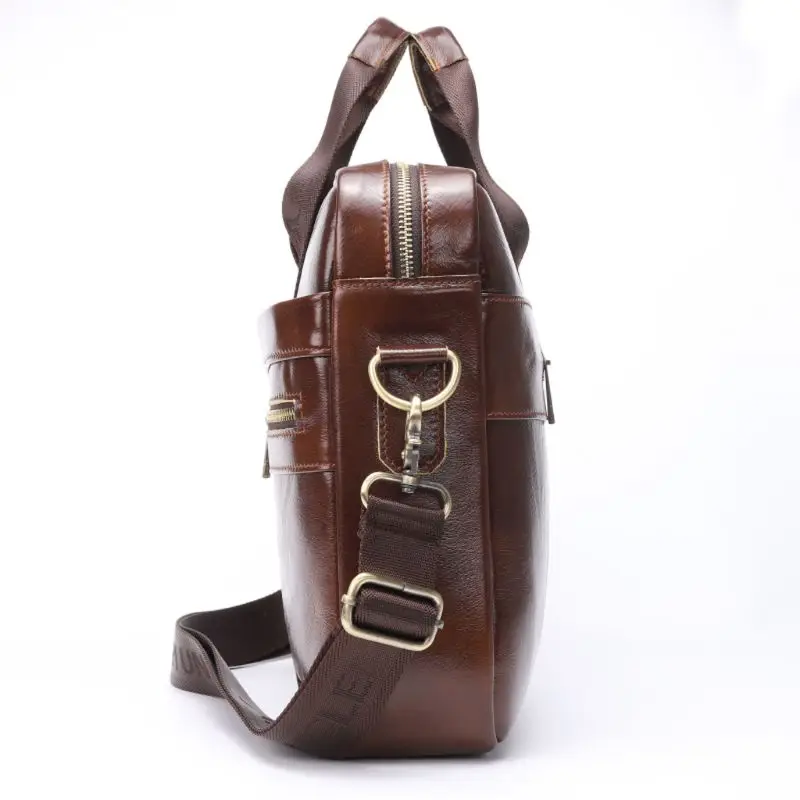 

Vintage Men's Leather Messenger Crossbody Business Tote Handbag Shoulder Bags
