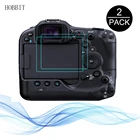 2 упаковки, высококачественное водонепроницаемое закаленное стекло для Canon EOS R3, оптическое стекло для цифровой камеры, устойчивая к царапинам Защитная пленка