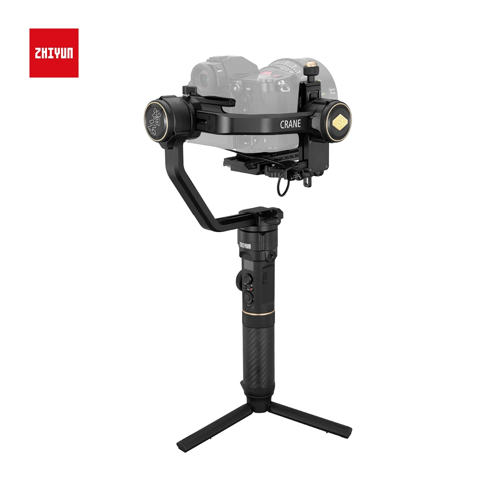 3 осевой карданный стабилизатор Zhiyun Crane 2S для DSLR камер и видеокамер|Риги упоры| |