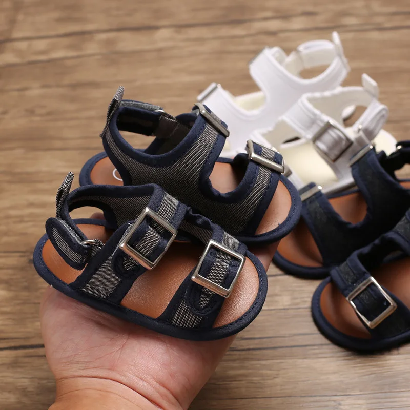 Сандалии детские Нескользящие дышащие на мягкой подошве с принтом летняя