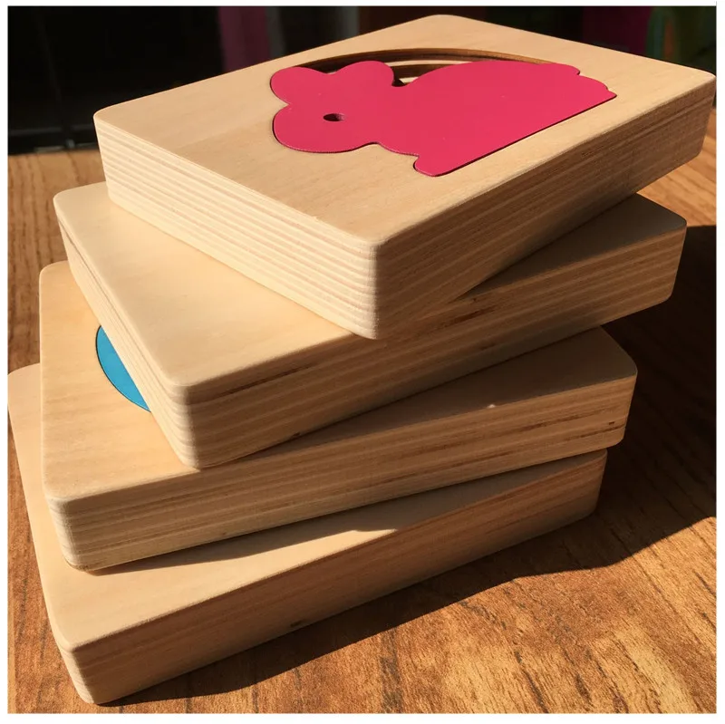 

Kids Wooden Toys For Children Animal Carton 3D Puzzle Multilayer Jigsaw Puzzles Baby Toys Child Early Educational Aids
