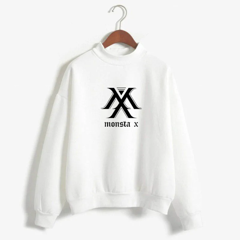 Женская толстовка с капюшоном Monsta X модная двойного размера плюс Got7 толстовки для