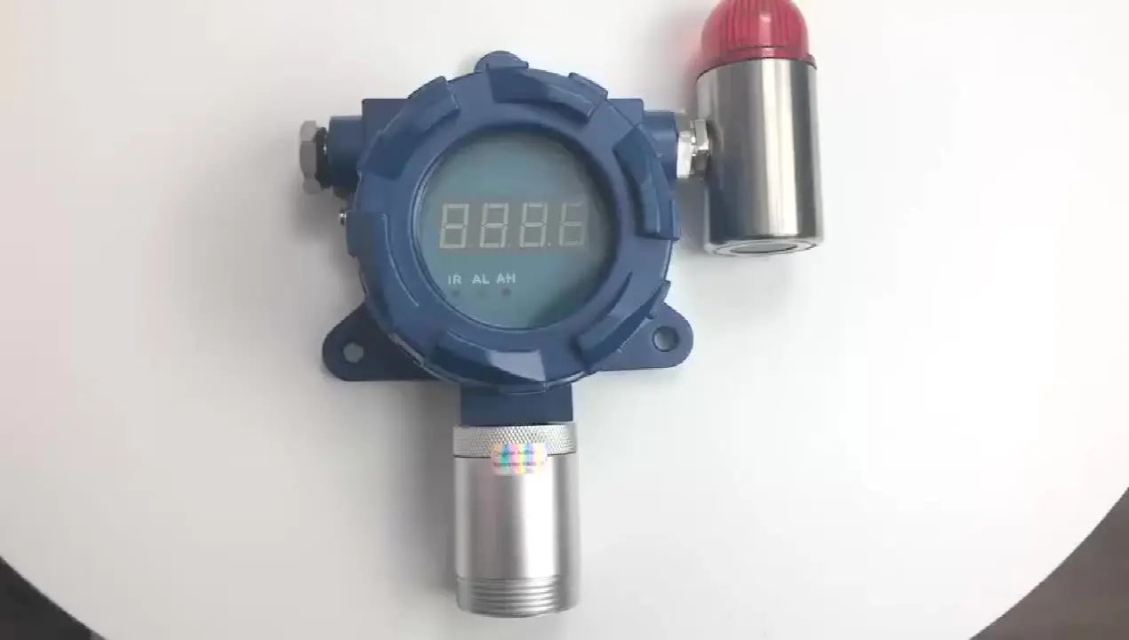 

Fixed online carbon monoxide CO gas monitoring system in gas analyzers for parking