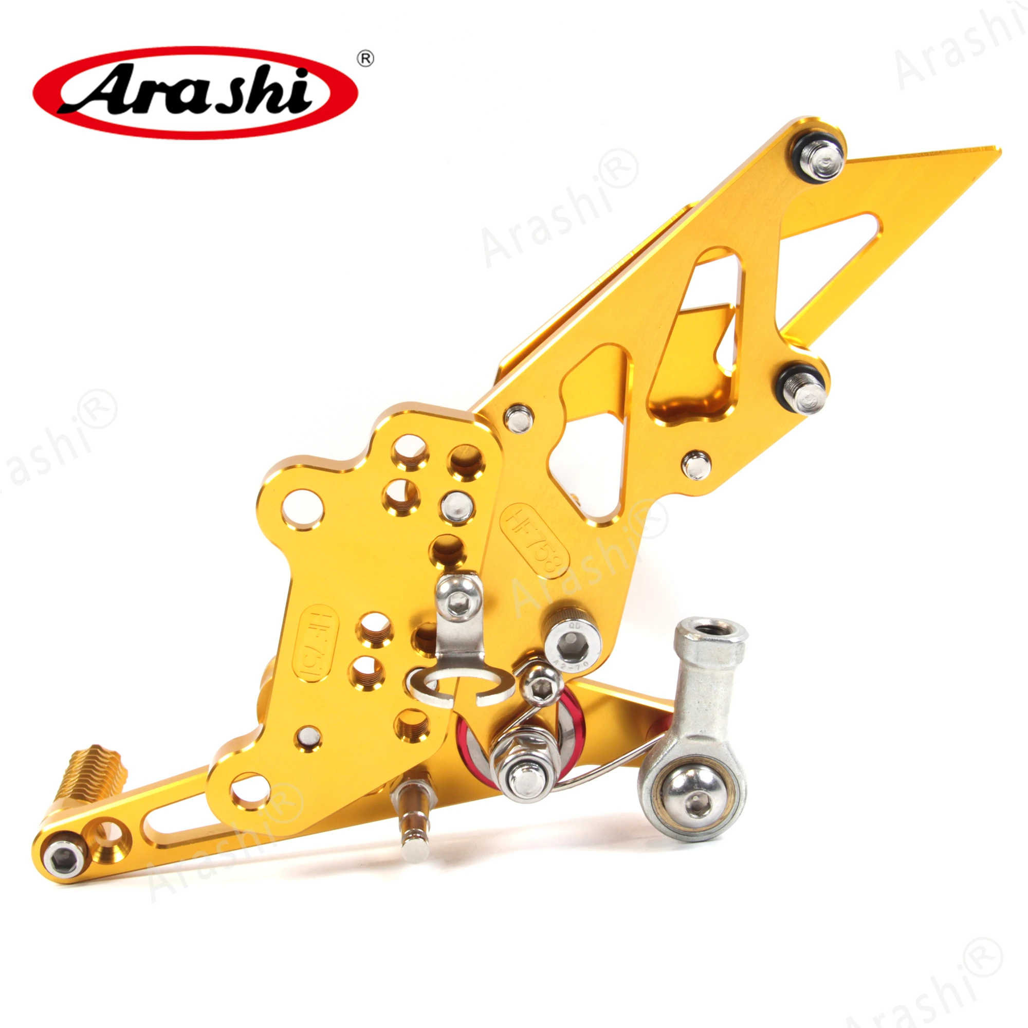 Подставка для ног Arashi NINJA300 2013 2017 с ЧПУ KAWASAKI NINJA 300 2014 2015 2016 EX300B EX300A SE|Подставки под