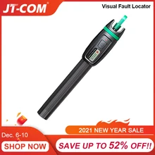 30km Metal Visual Fault Locator Red Light Source Fiber Optic Cable Tester Tool FC/ST/SC patch cord Test Tool Red Laser Light