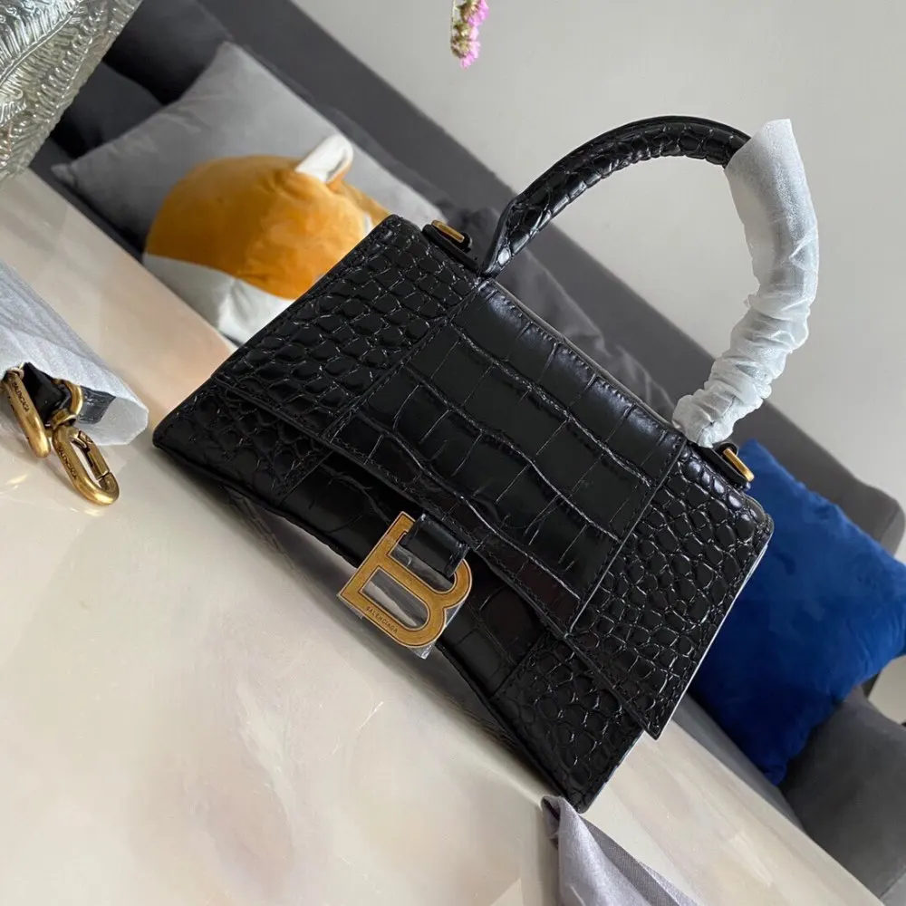

High quality Hourglass bags for women 2021 new luxury handbags Top Handle luxury designer handbag Genuine leather bag
