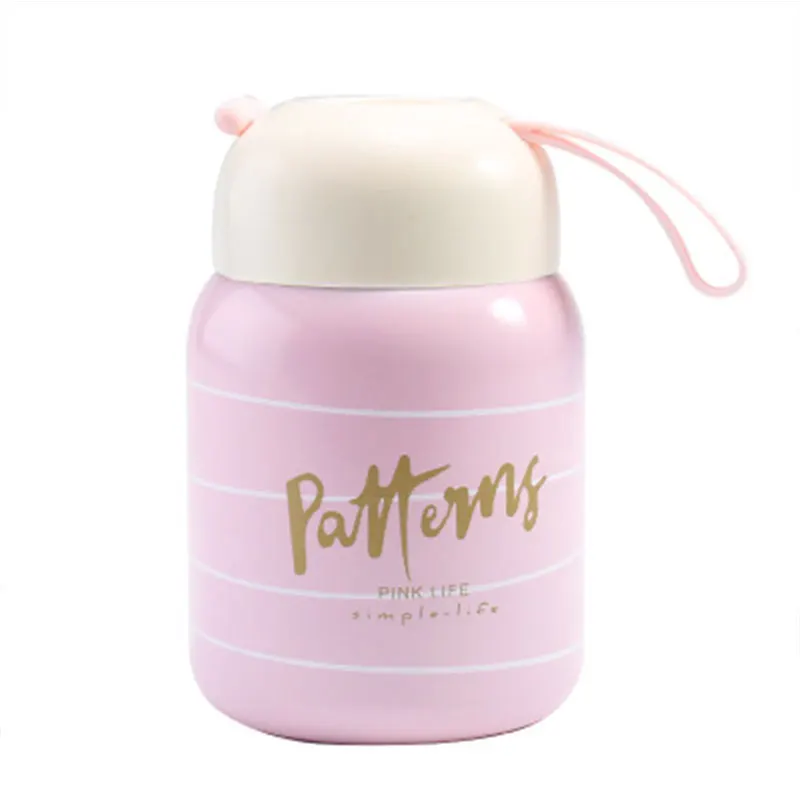 

220ml Mini Cartoon Thermos cup Stainless Steel Vacuum Flasks Coffee Tea Milk Mugs Portable Outdoor Tour Cute Insulate Thermoscup