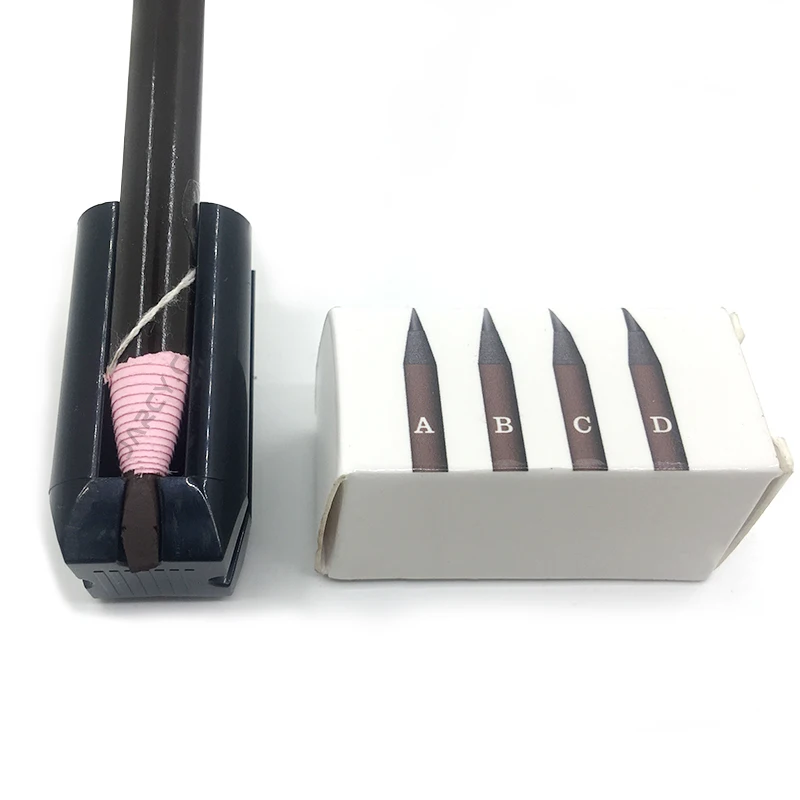 Новый карандаш для бровей Microblading набор заточки Перманентный макияж татуировки