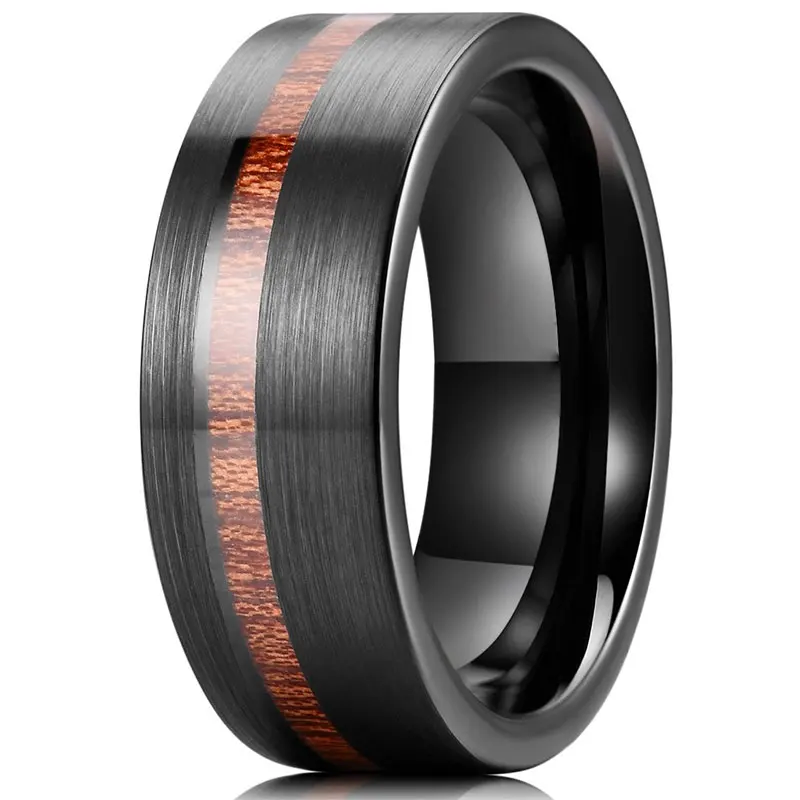 Новинка Лидер продаж гламурные Мужские аксессуары черное мужское кольцо из