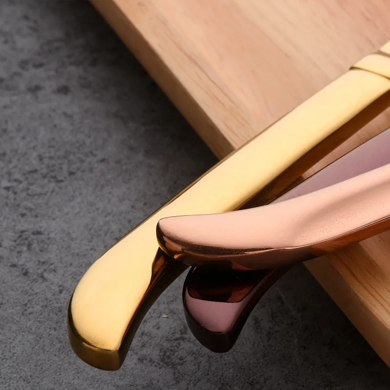 Нержавеющая сталь Радуга стейк Ножи Sharp столовых ножей набор столовые приборы