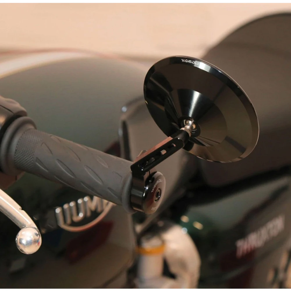 Универсальные мотоциклетные зеркала заднего вида для бара Cafe Racer мотоцикла Vespa gts