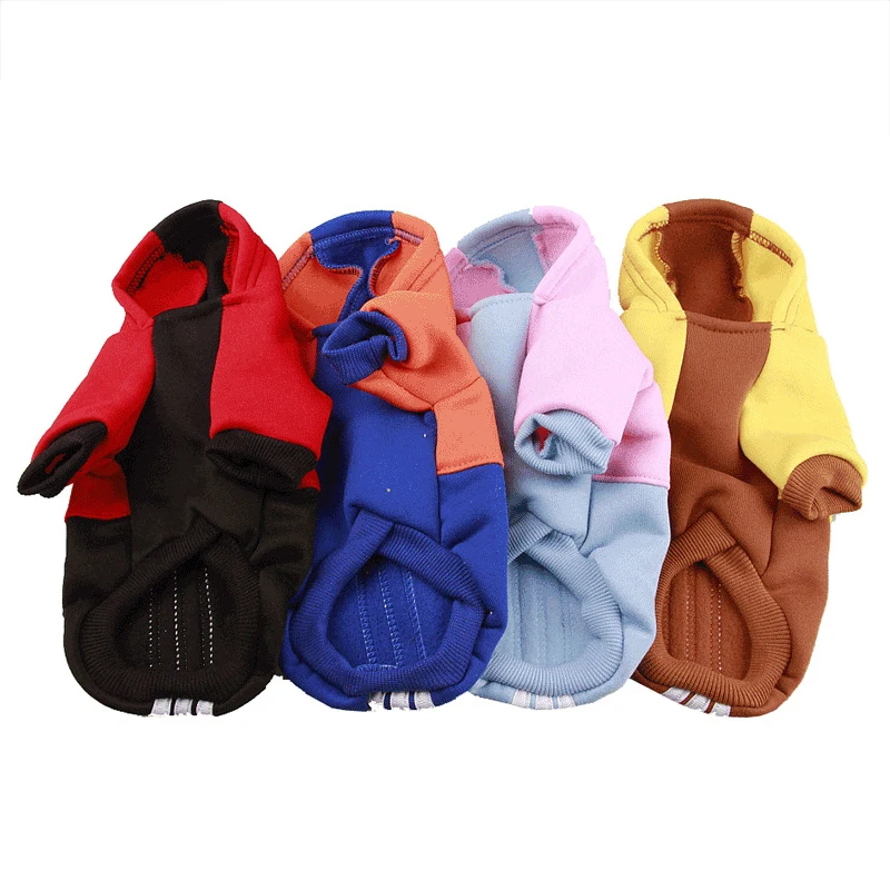 Одежда для собак зимние спортивные толстовки маленьких чихуахуа мопса