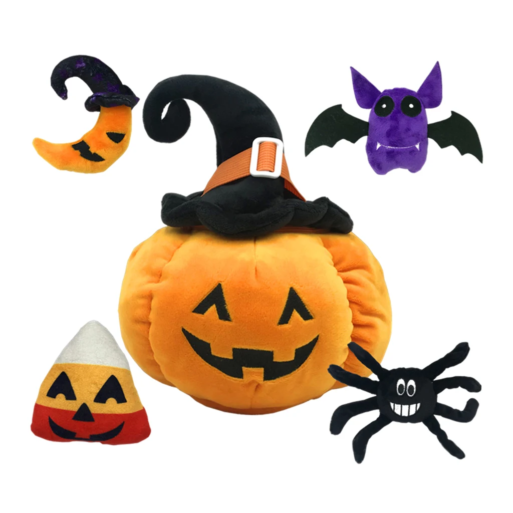 

Halloween Pumpkin Playset Moon Rice Ball Spider Bat Supplies Party Decorations for Outdoor Party Girls