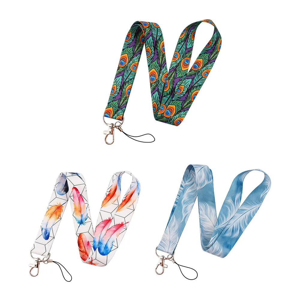 

Безопасный подвесной ремешок на шею, ремешок с застежкой, ремешки для брелоков, металлическое кольцо для ключей, подарки