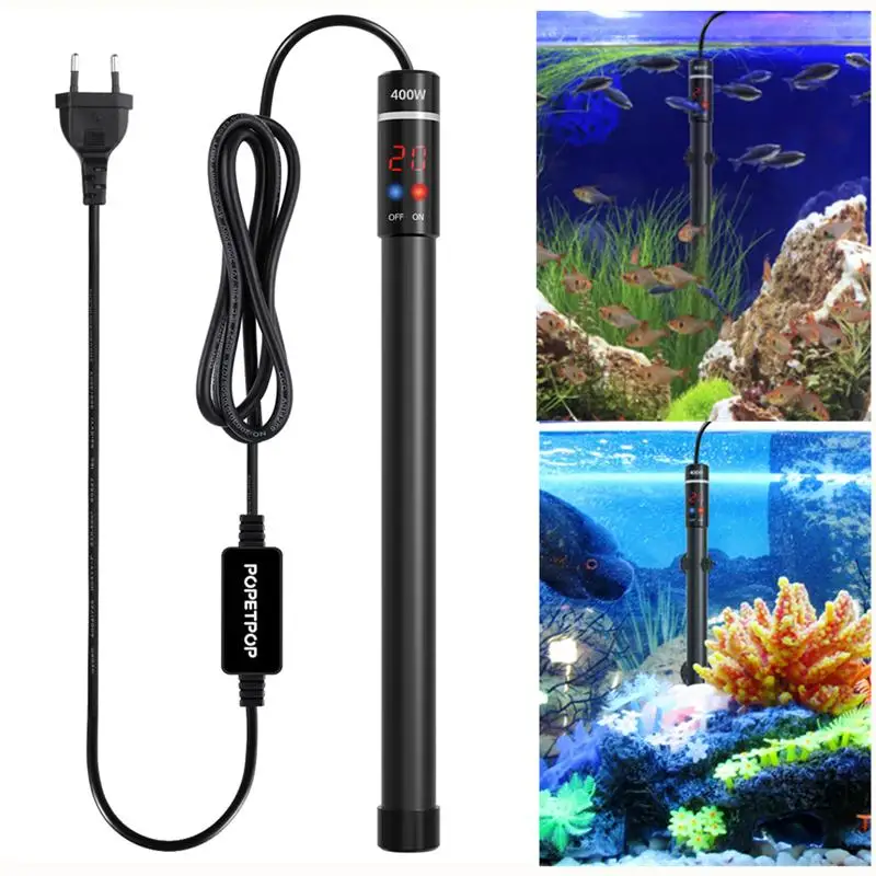 Погружной нагреватель для аквариума 400 Вт титановый нагревательный стержень с