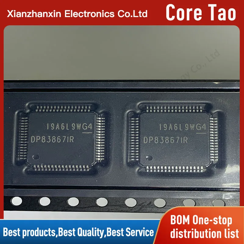 

DP83867IRPAPR HTQFP-64 DP83867IR Ethernet IC chip brand new original now