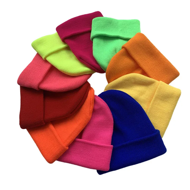 

Woolen hats, warm solid color hats, men and women couple hats, European and American autumn and winter knitted hats, cold hats