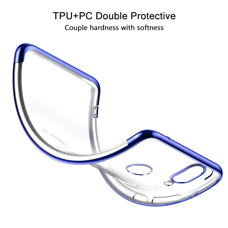 Роскошный чехол для Redmi Note 8 Pro силиконовый бампер прозрачная задняя крышка из ТПУ