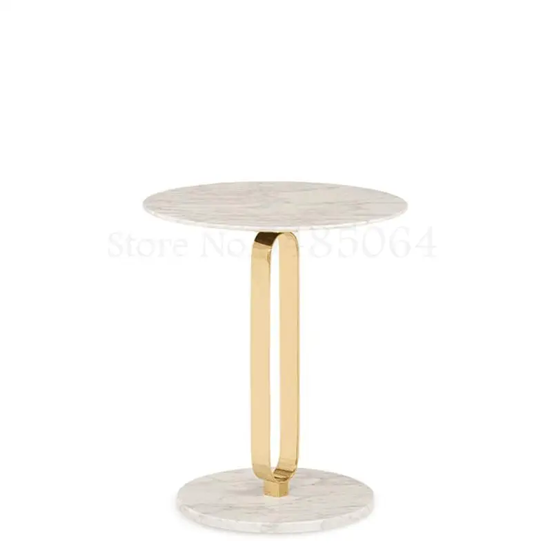 Современный минималистичный Мраморный Светильник роскошный боковой столик