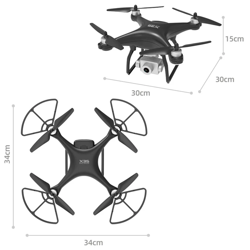 x35 дрон gps wifi 4k hd камера профессиона