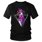 Konosuba футболка Megumin для мужчин модные хлопковые футболки с короткими рукавами с принтом японский Роман Аниме Манга Уникальная футболка одежда Мерч