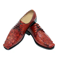 hulangzhishi mport crocodile leather shoes pure manual men dress shoes business men casual shoes men formal shoes