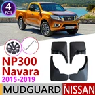 Автомобильный брызговик для Nissan NP300 Navara D23 2015  2019 NP 300 Fender брызговик закрылки аксессуары для брызговиков 2016 2017 2018