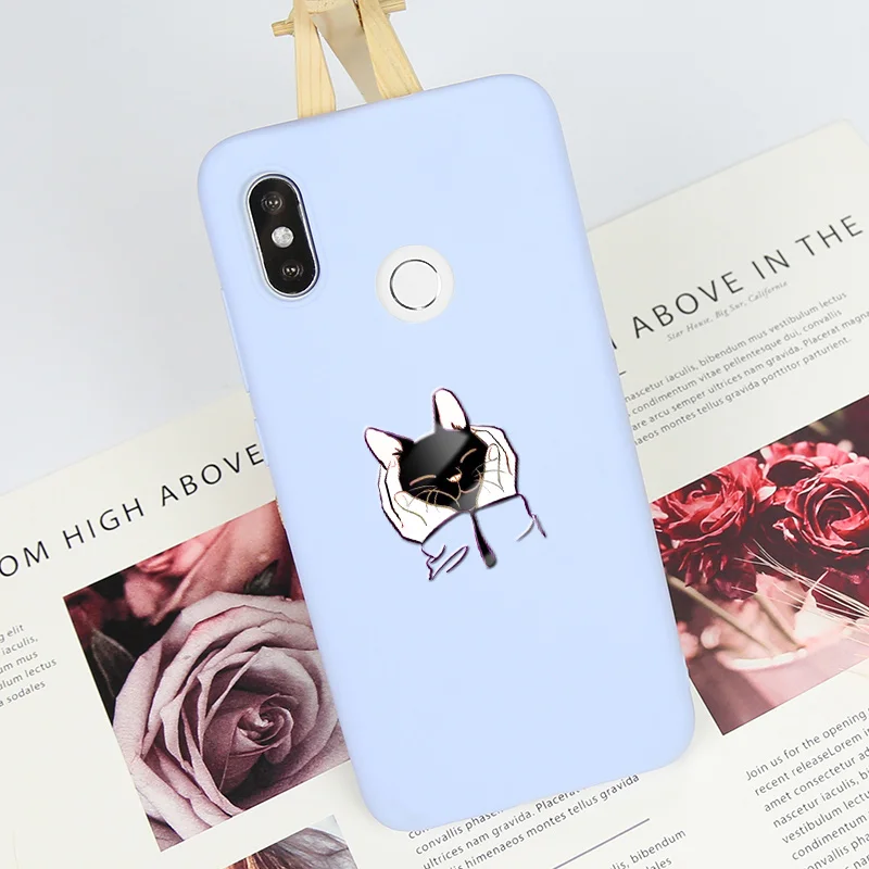 Чехол с рисунком для Xiao mi Red 6 7 Pro 7A 6A 5A 5 Plus защитный чехол Note Xiaomi 8 Lite | Мобильные