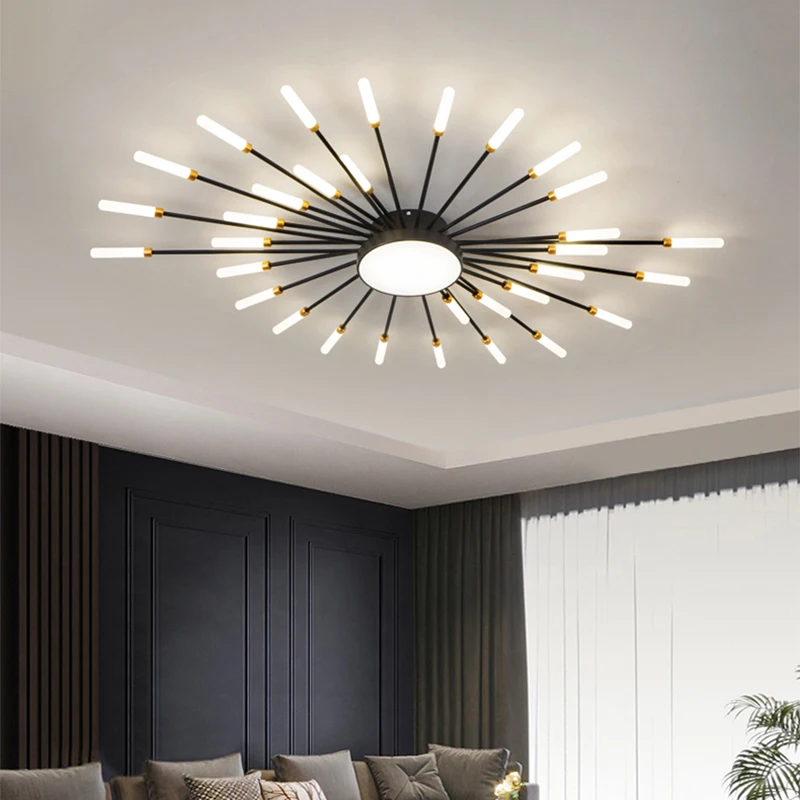 Лампа для гостиной потолочная лампа светильник шная Современная