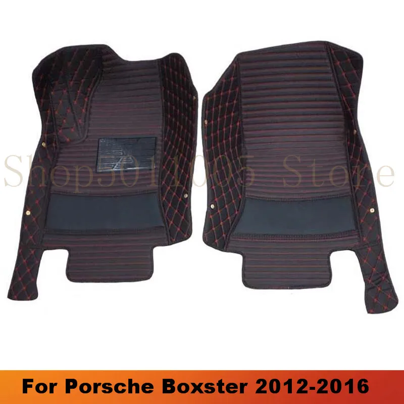 

Car Floor Mats For Porsche Boxster 2012 2013 2014 2015 2016 Car Carpet Auto Accessories Foot Pads watertight Interior Parts