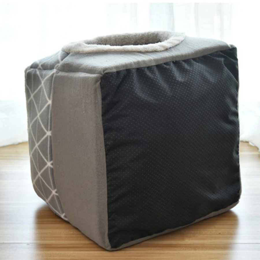 Кровать для кошек теплая складная кровать домашних животных мягкая и удобная