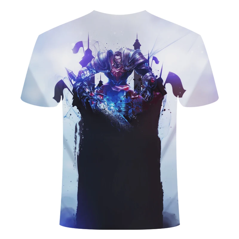 YA72 игровая Лига Легенд yasuo leesin Thresh 3D Футболка с принтом Мужская детская футболка большой размер 6XL игровая команда рубашка