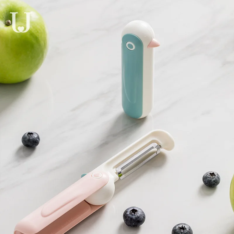 

Youpin Jordan&Judy Stainless Steel Paring Knife Kitchen Tool Cartoon Penguin Multi-function Melon Fruit Potato Scraping Knife