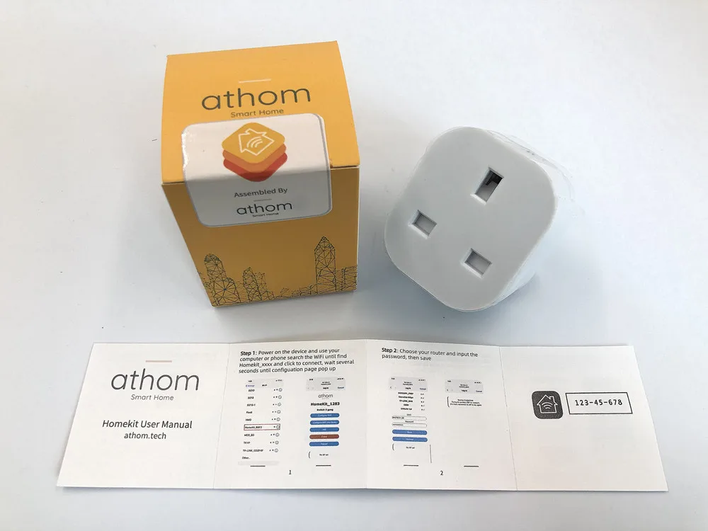 

Homekit UK WiFi Smart Socket Timing Siri Voice Remote Control Plug Surge Protect 16A