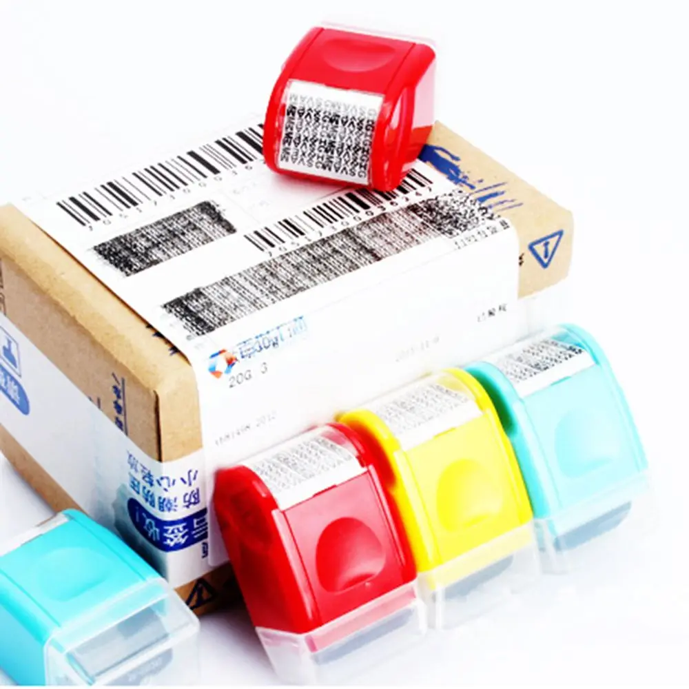 1 шт. защита от кражи личных данных секретная широкий ролик штамп Заправка