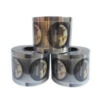 milk cup sealer boba cup sealing film bubble tea cups sealer film custom logo multiple color printing pp and pe film