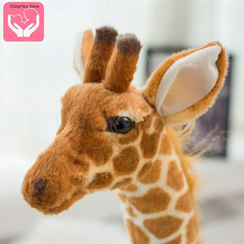 

Big Size Lifelike Giraffe Plush Toy Stuffed Animal Doll High Quality Kid Gift Us Stuffed Animals Toys For Children