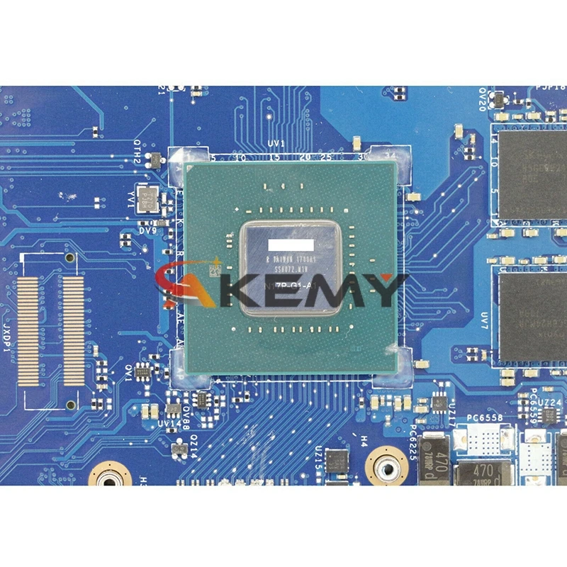 

LA-E991P motherboard For DELL Inspiron 15 7000 7570 7577 motherboard I5-7300HQ GTX1050 CN-0CPHC8 Test 100%