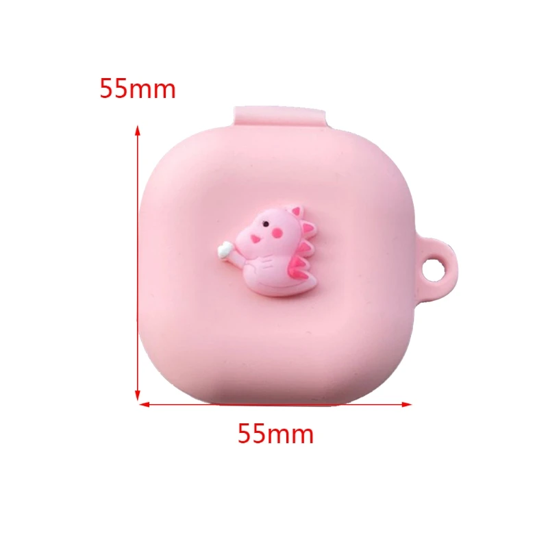 

Avocado Dinosaur Anti-fall Dust-proof Protective Cover Silicone Case for S-AMSUNG Galaxy-Buds live Wireless Earphone